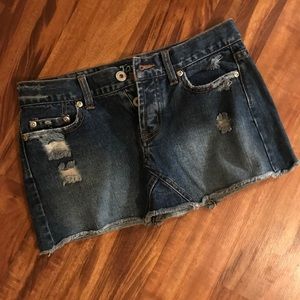 Taunt jean skirt